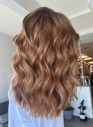 Hair color detail